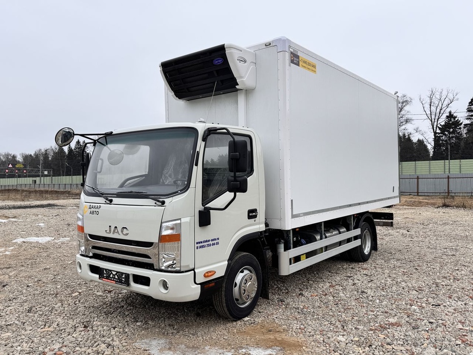 JAC N90 (9,0т) РЕФРИЖЕРАТОР 5,2×2,3×2,5м ХОУ CARRIER CITIMAX 500